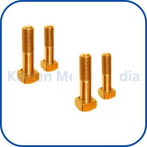 brass square bolts