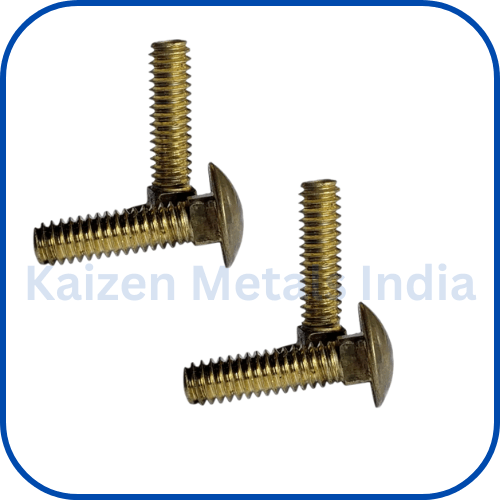 brass carriage bolt