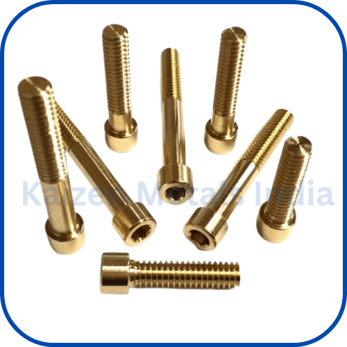 brass hex head cap screws din 931