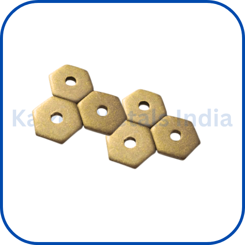 brass hex washer