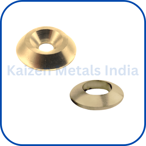 brass conical washers