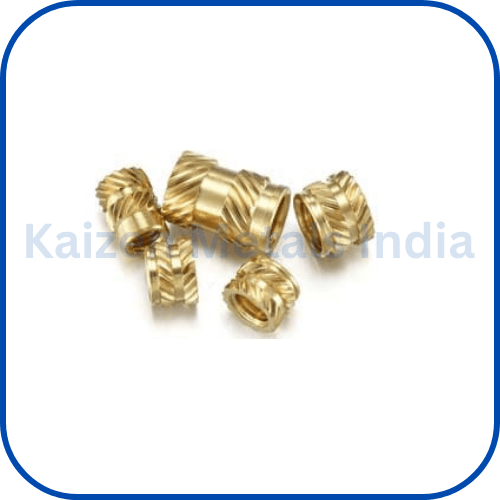 brass knurling inserts