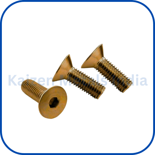 brass countersunk bolts