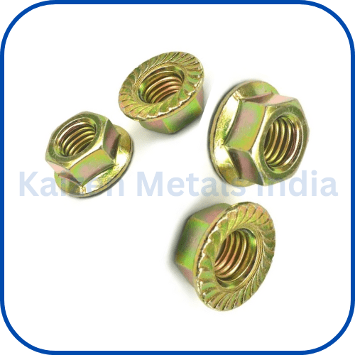 brass flange nuts