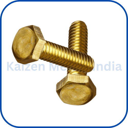 brass hex bolt long