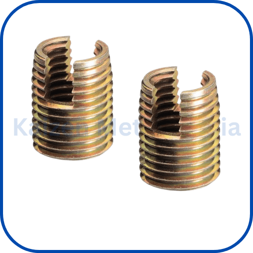 self tapping brass inserts