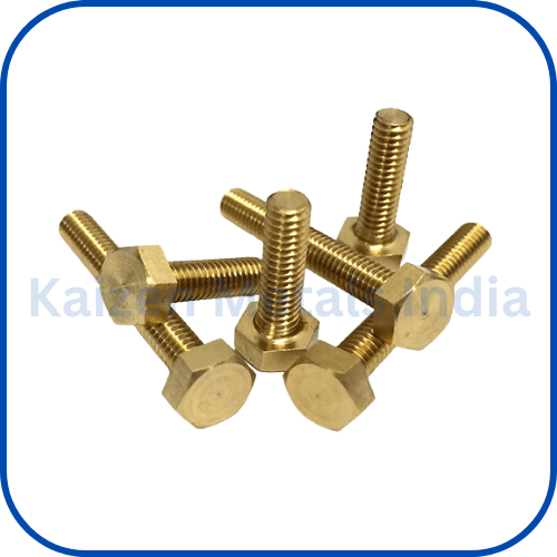 brass hex bolt long