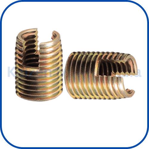 self tapping brass inserts