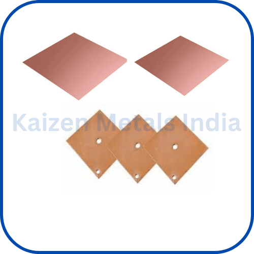 solid copper plates