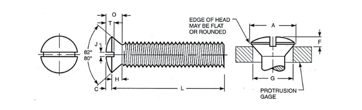 brass slotted oval head machine screws