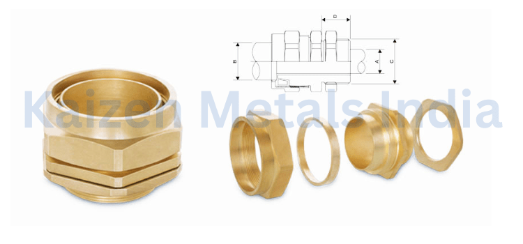 bw 4 part cable gland