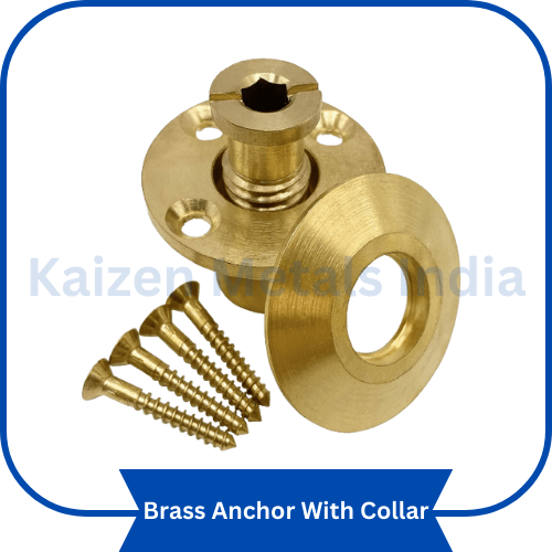 brass anchor with collar