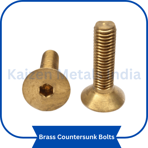 brass countersunk bolts