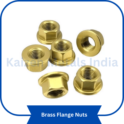 brass flange nuts