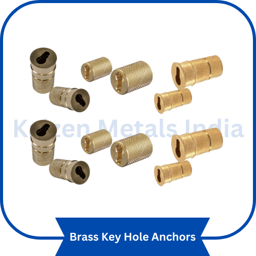 brass key hole anchors