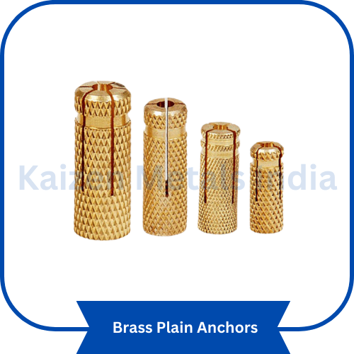 brass plain anchors