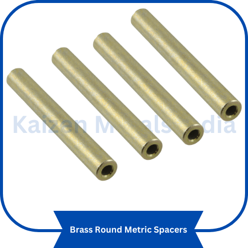 brass round metric spacers