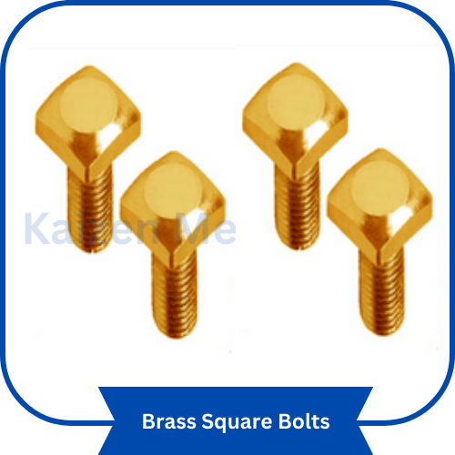 brass square bolts