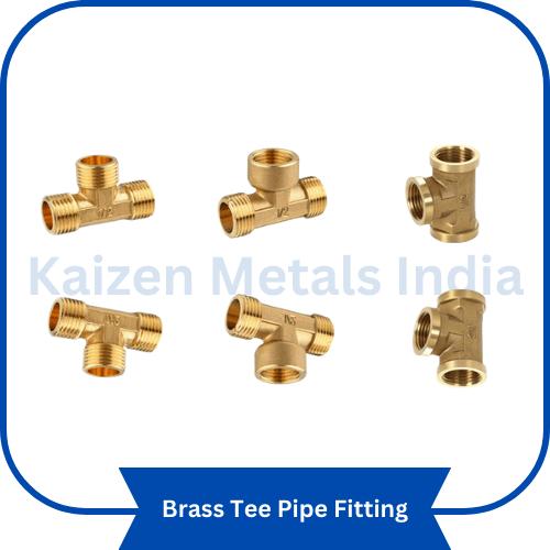 brass tee pipe fitting