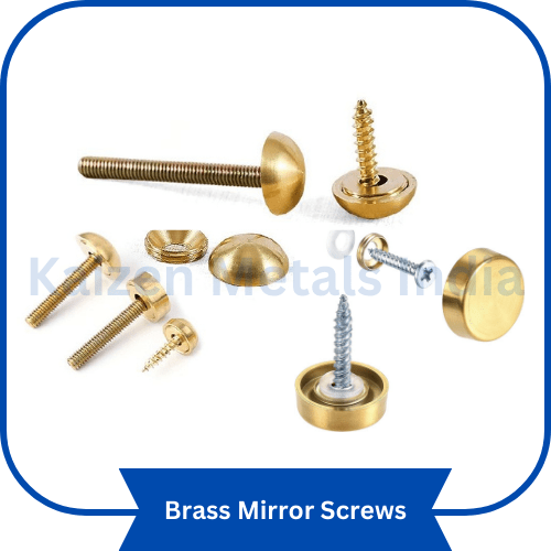 brass mirror screws