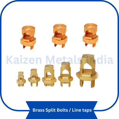 brass split bolts line taps