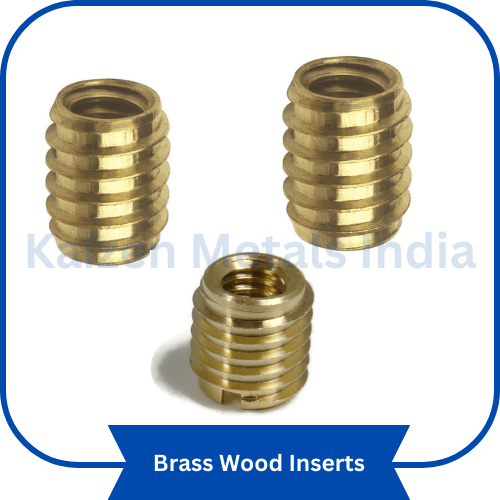 brass wood inserts