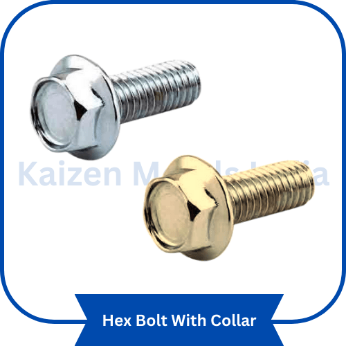 hex bolt with collar