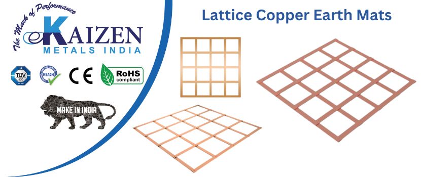 lattice copper earth mats