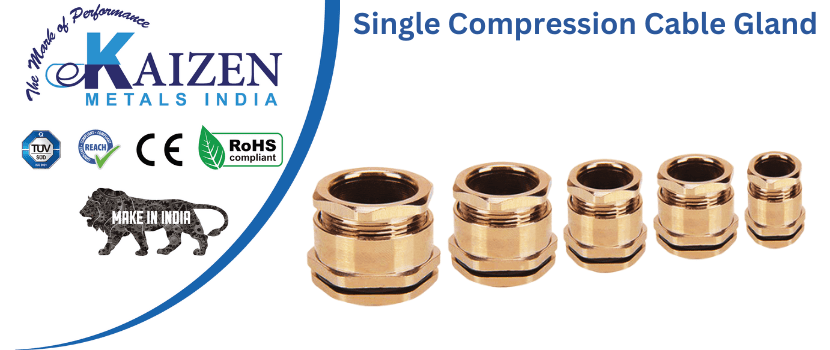 single compression cable gland