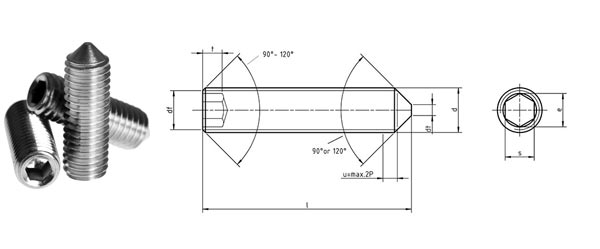 brass grub screws drwaing wwwkaizenmetalscom brass grub screws drwaing