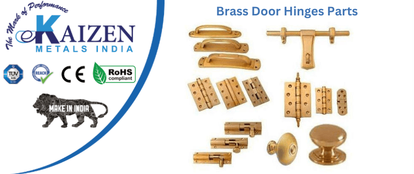 brass door hinges parts