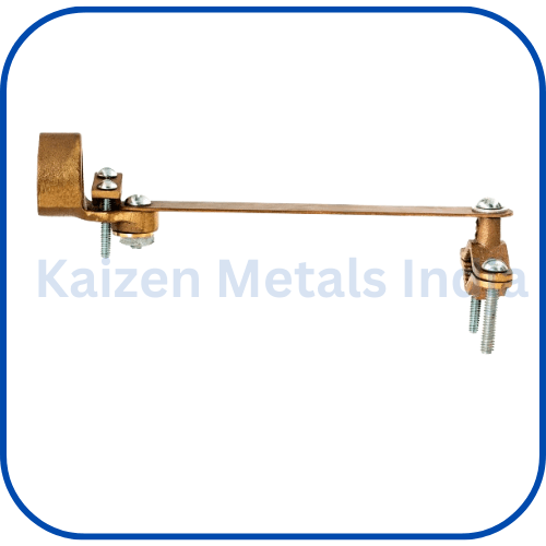copper bronze ground clamp drwaing