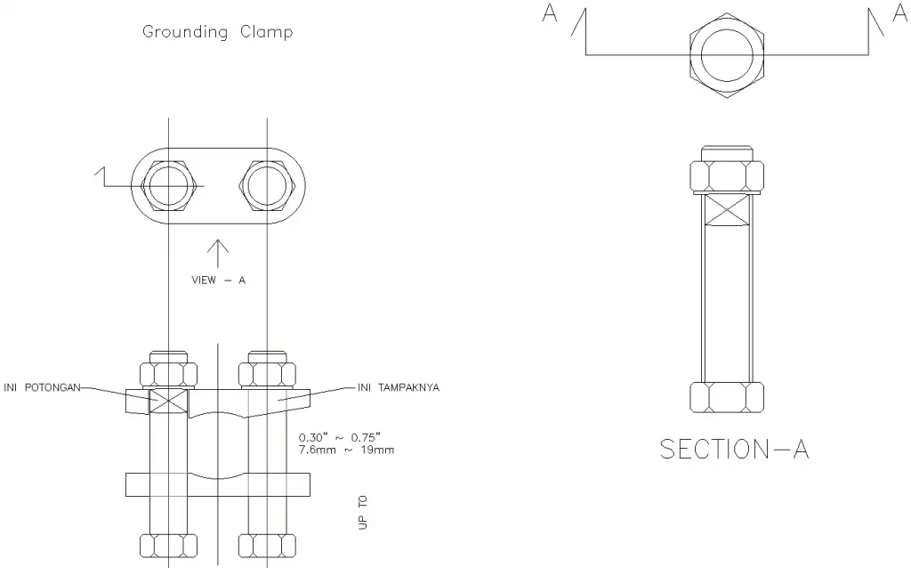 ground jumper clamp