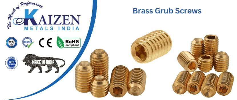brass grub screws wwwkaizenmetalscom brass grub screws