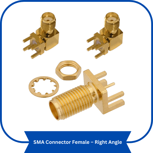 sma connector female right angle