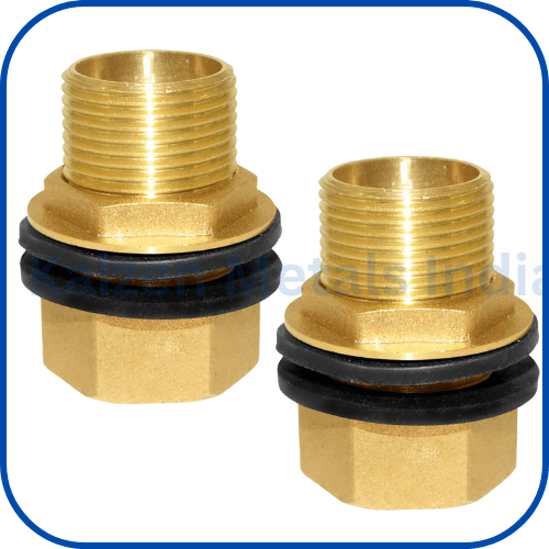 brass tank connectors