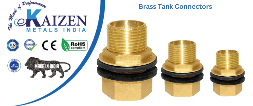 brass tank connectors